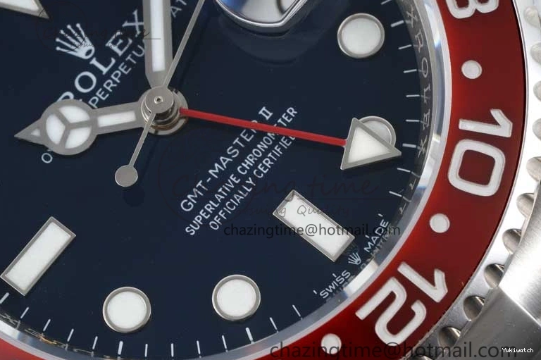 Blue CHS Edition Steel Red APSF Ceramic Dial II GMT-Master 904L 126719 Best BLRO Blue VR3285 1:1 0518